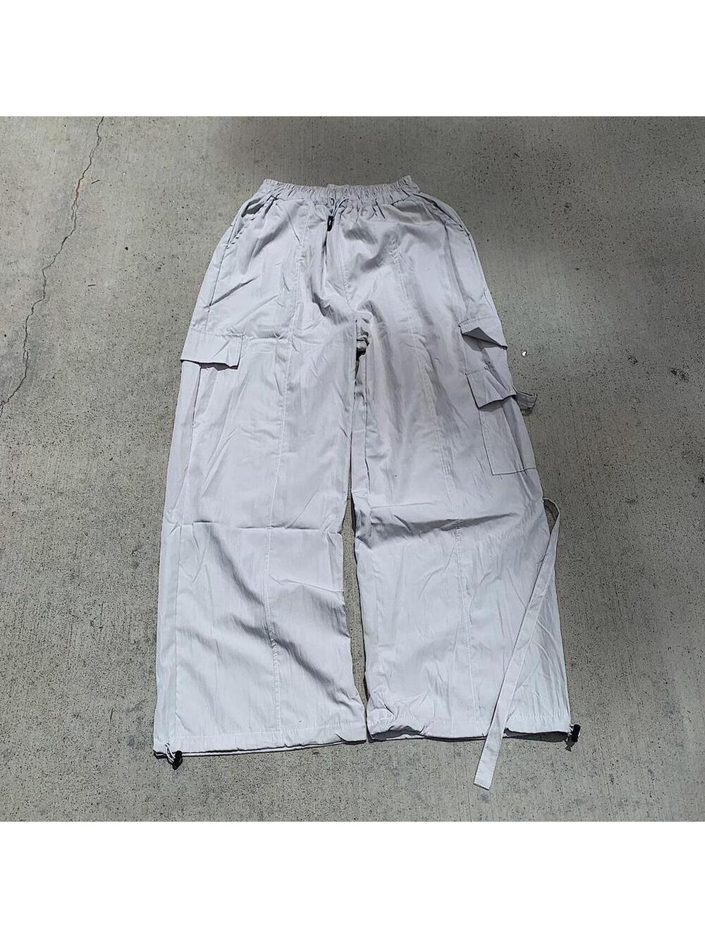 90s style baggy cargo hiking pants - Picture 4 of 8